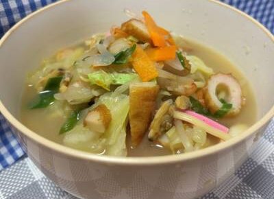 「ヘルシー海鮮ちゃんぽん」料理教室開催♪