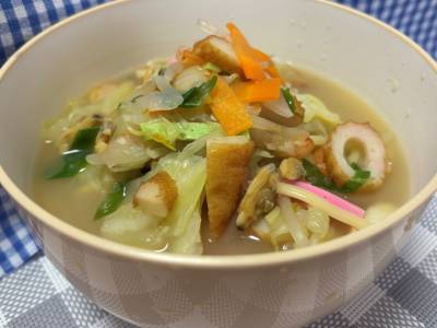 「ヘルシー海鮮ちゃんぽん」料理教室開催♪