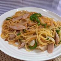 「ナポリタン」栄養科連携で、料理教室開催♪