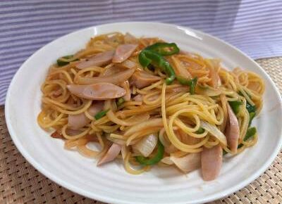 「ナポリタン」栄養科連携で、料理教室開催♪