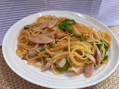 「ナポリタン」栄養科連携で、料理教室開催♪