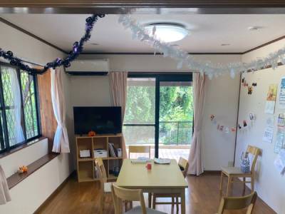 ハロウィンの飾りつけ♪